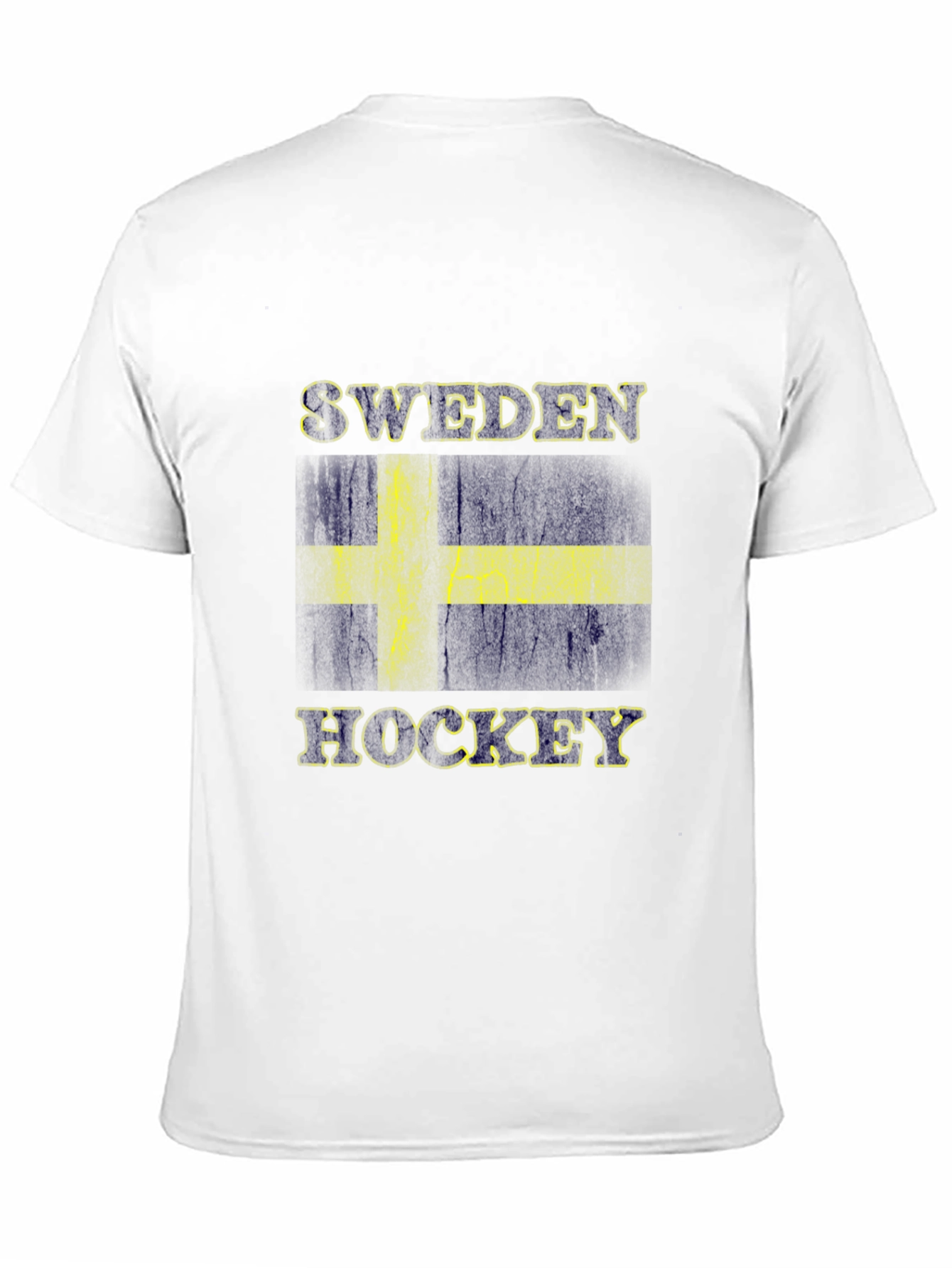 Sweden Hockey Flag T-Shirt