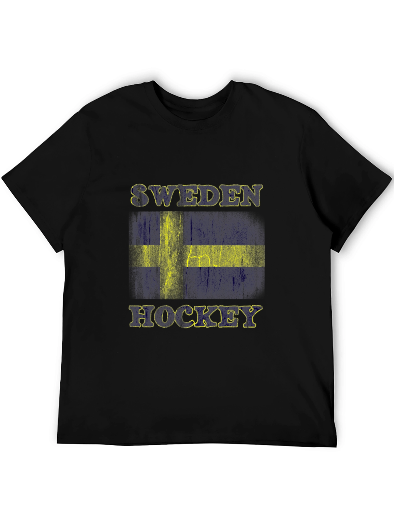 Sweden Hockey Flag T-Shirt