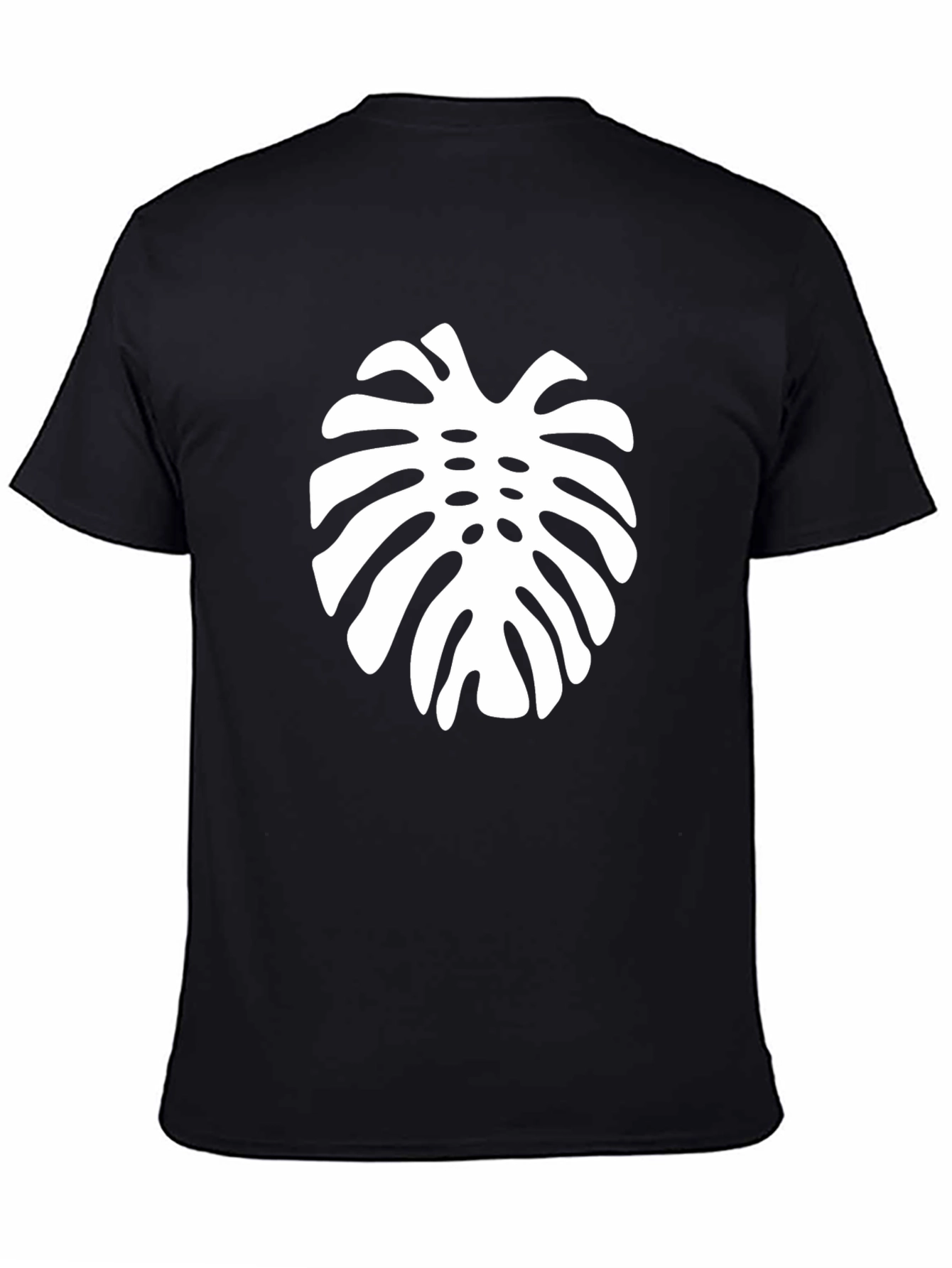 Tropical Monstera Leaf Graphic Tee