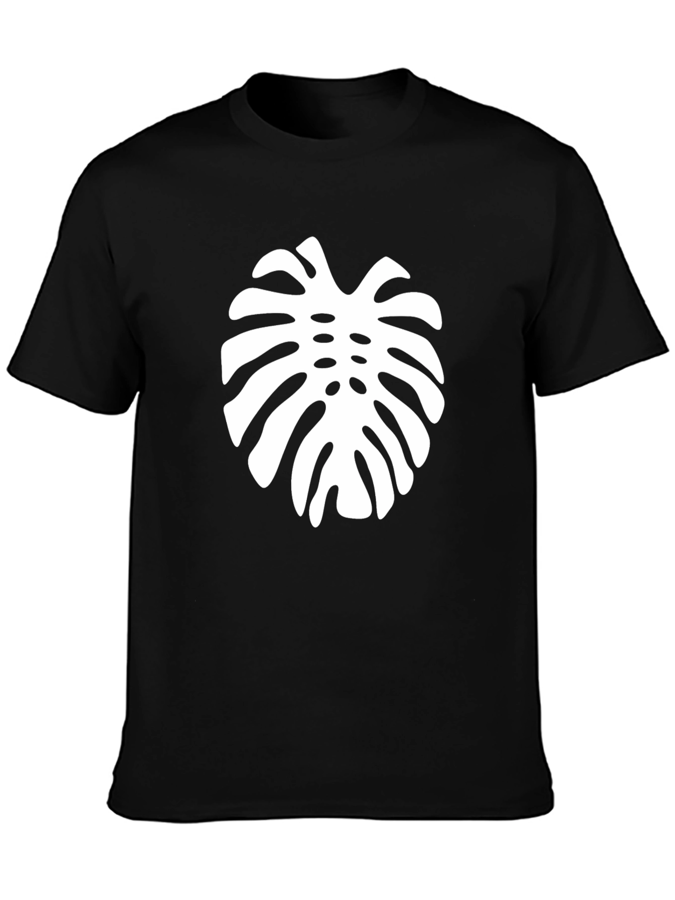Tropical Monstera Leaf Graphic Tee