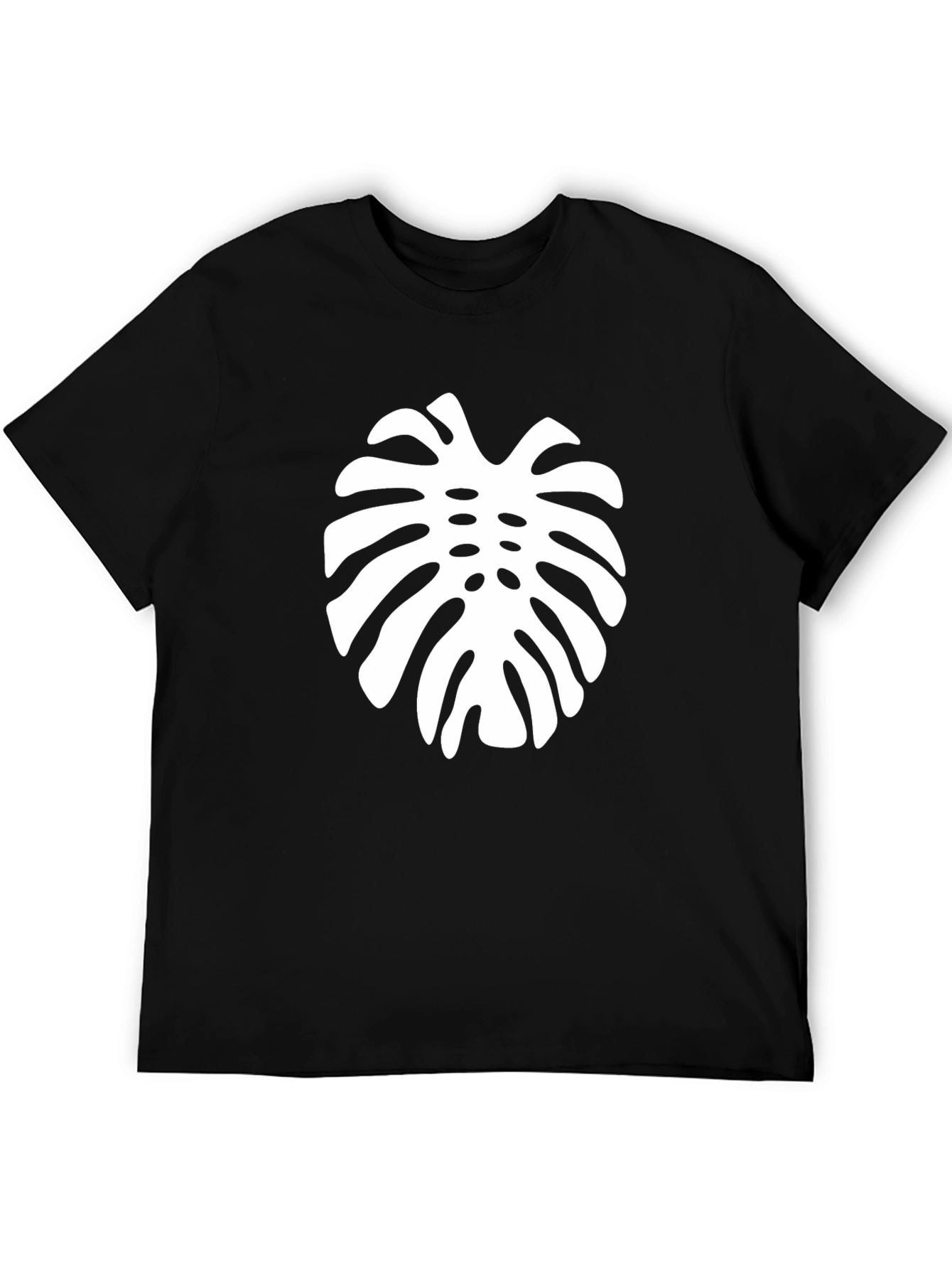 Tropical Monstera Leaf Graphic Tee