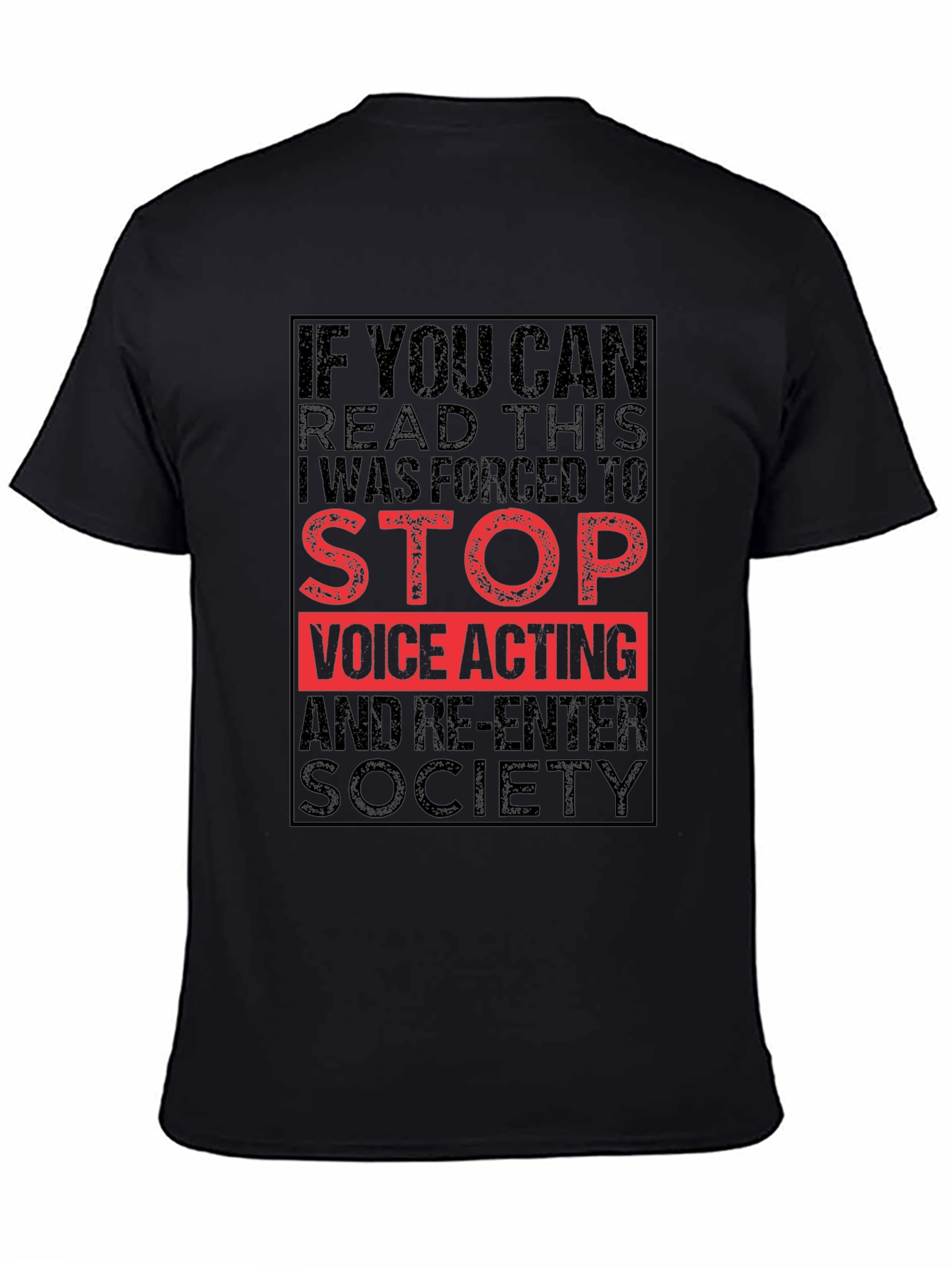If You Can Read This Voice Acting T-Shirt