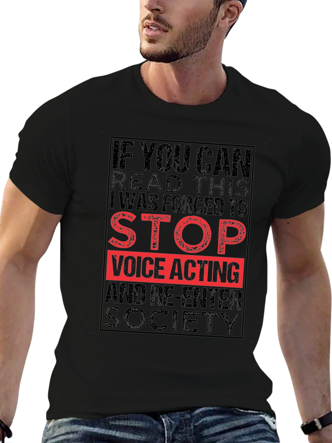 If You Can Read This Voice Acting T-Shirt