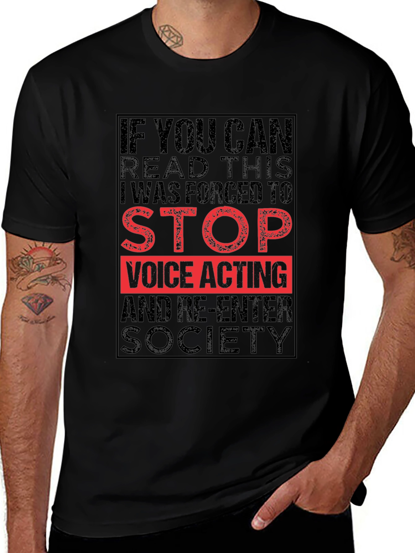 If You Can Read This Voice Acting T-Shirt