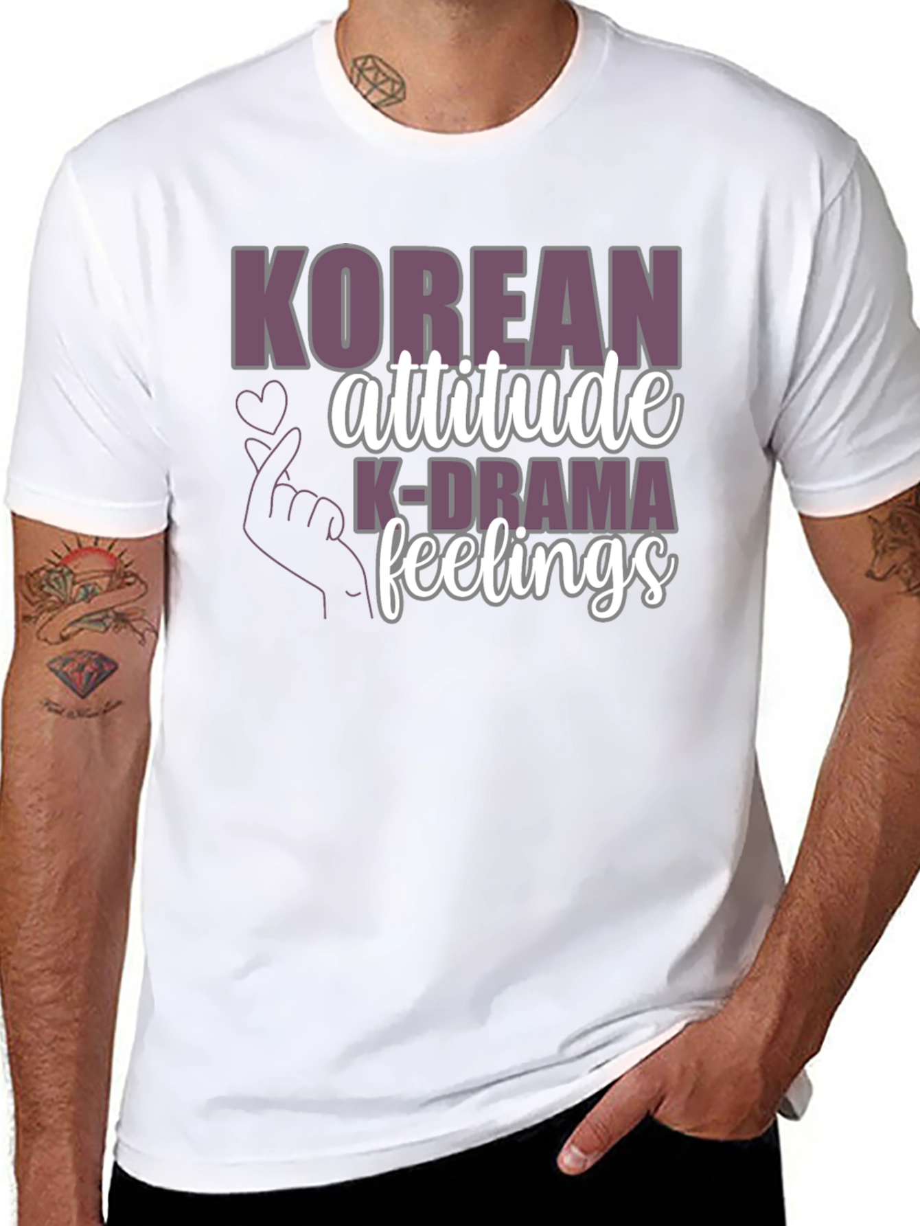 Korean Drama K-Drama Feelings Graphic Tee