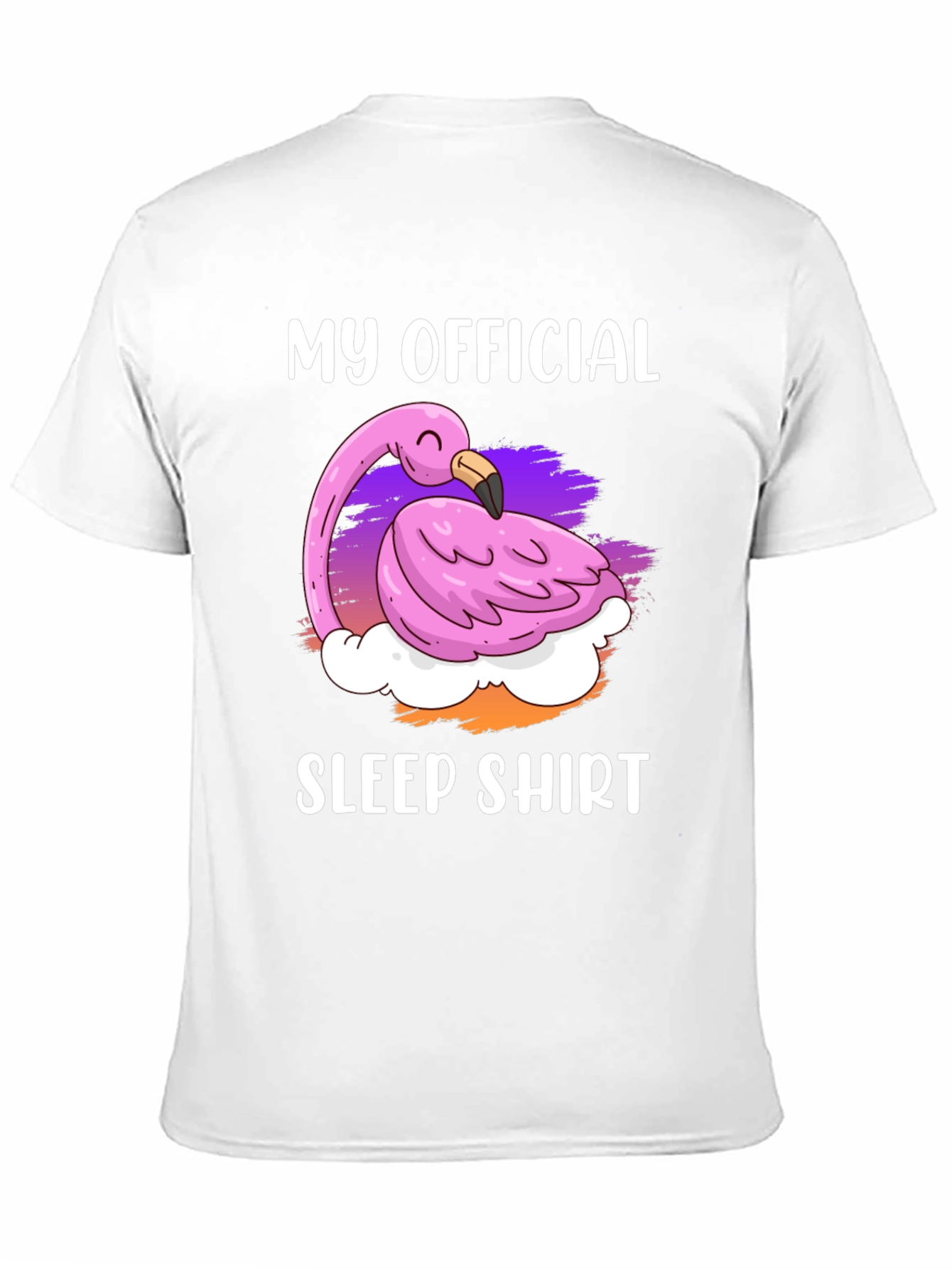 My Official Sleep Shirt Flamingo Tee