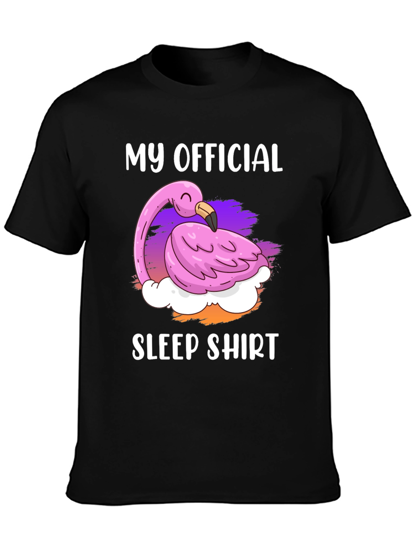 My Official Sleep Shirt Flamingo Tee
