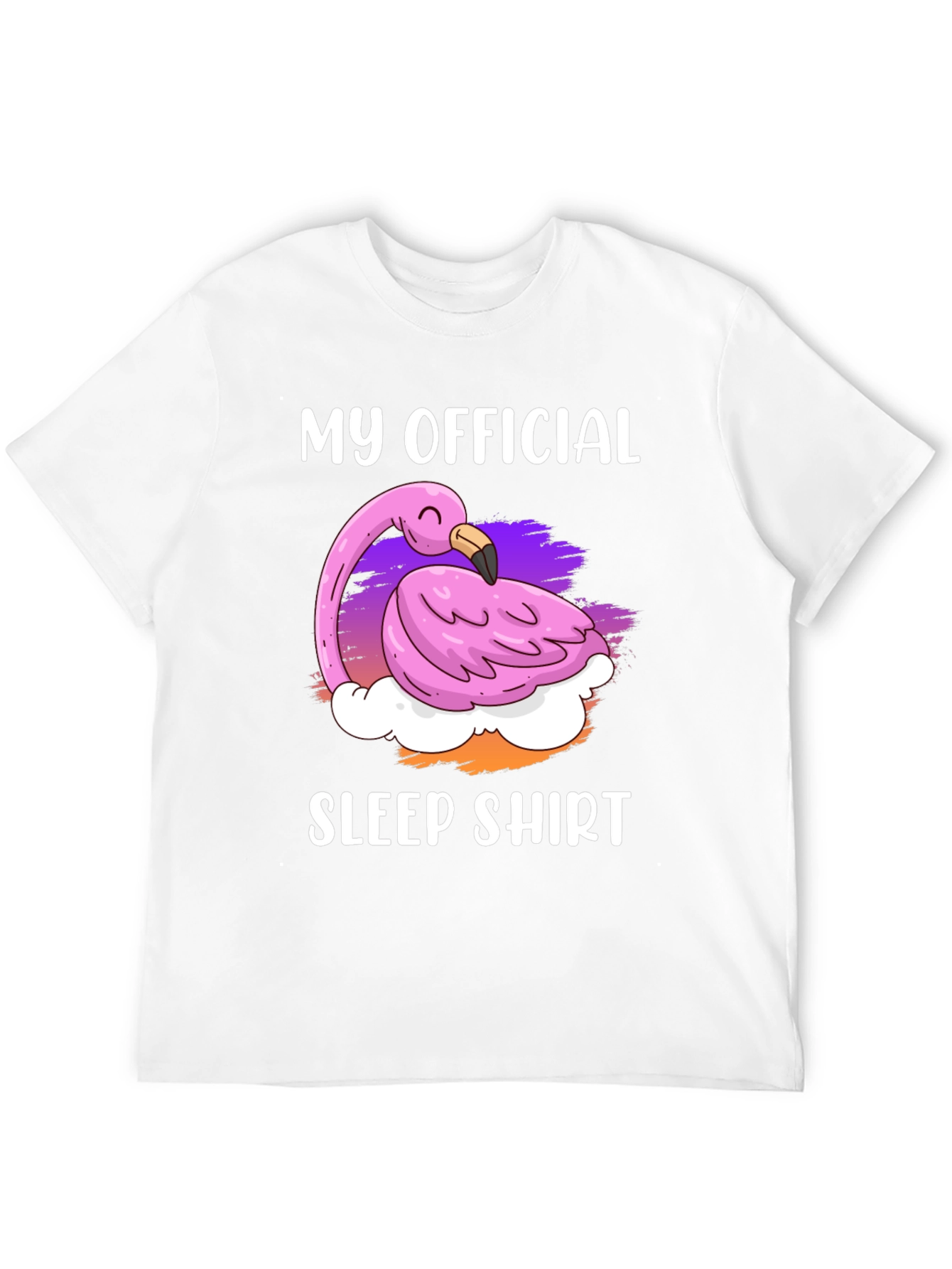 My Official Sleep Shirt Flamingo Tee