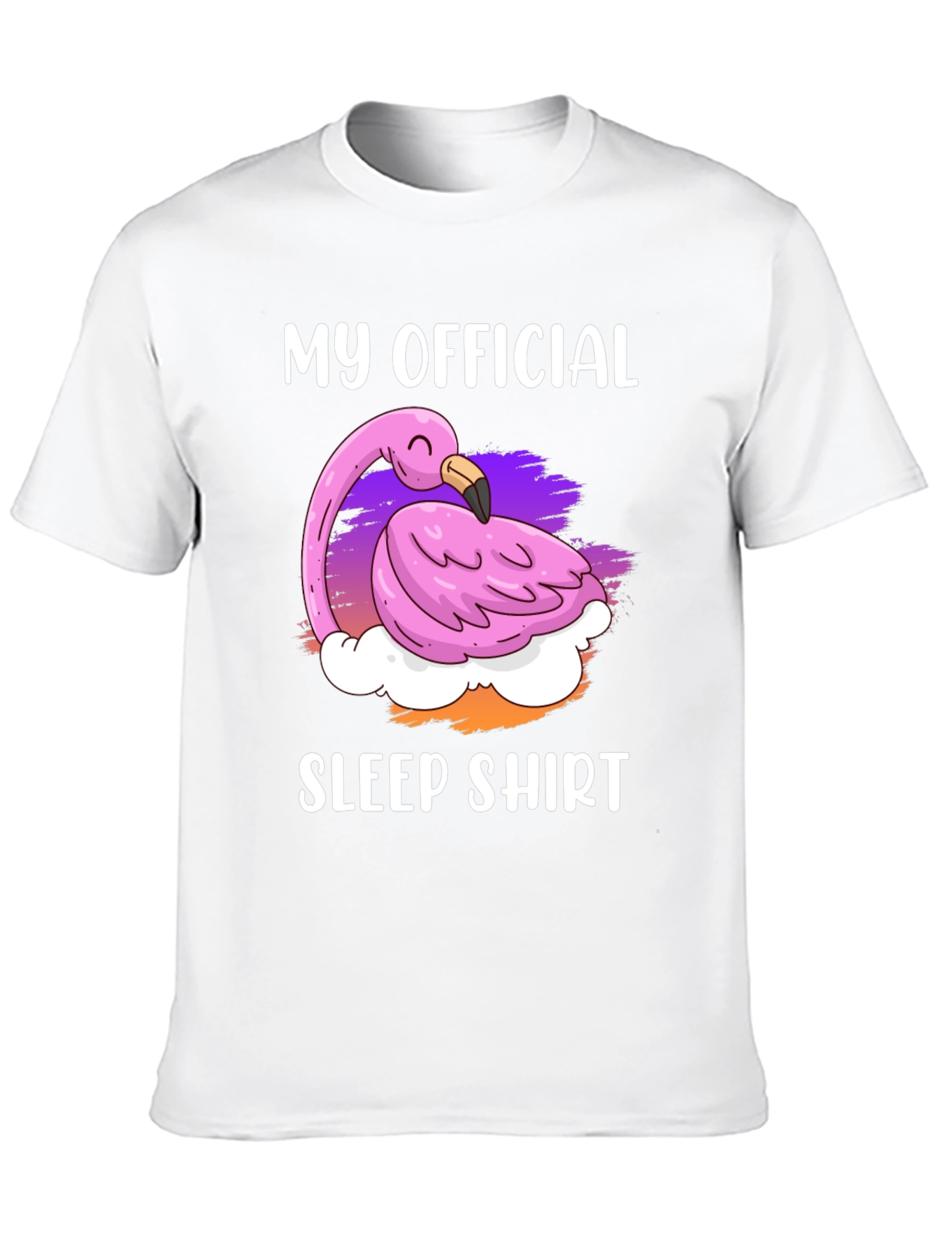My Official Sleep Shirt Flamingo Tee
