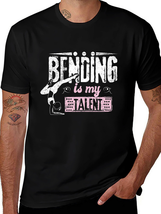 Bending is My Talent Black T-Shirt