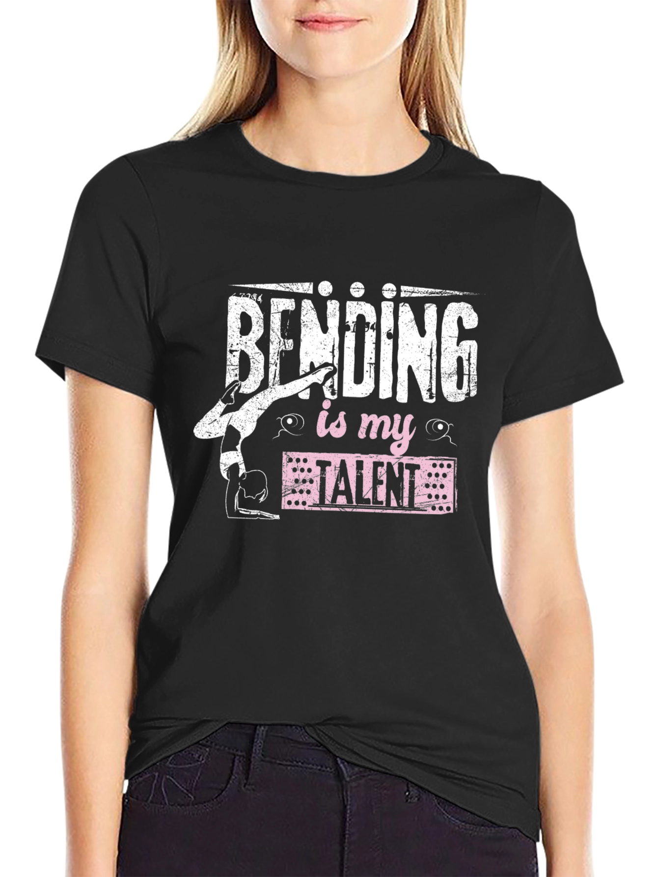 Bending is My Talent Black T-Shirt