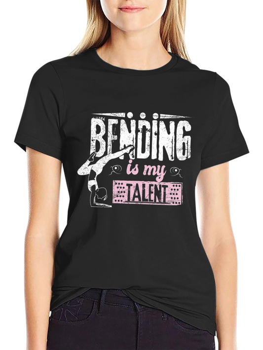 Bending is My Talent Black T-Shirt