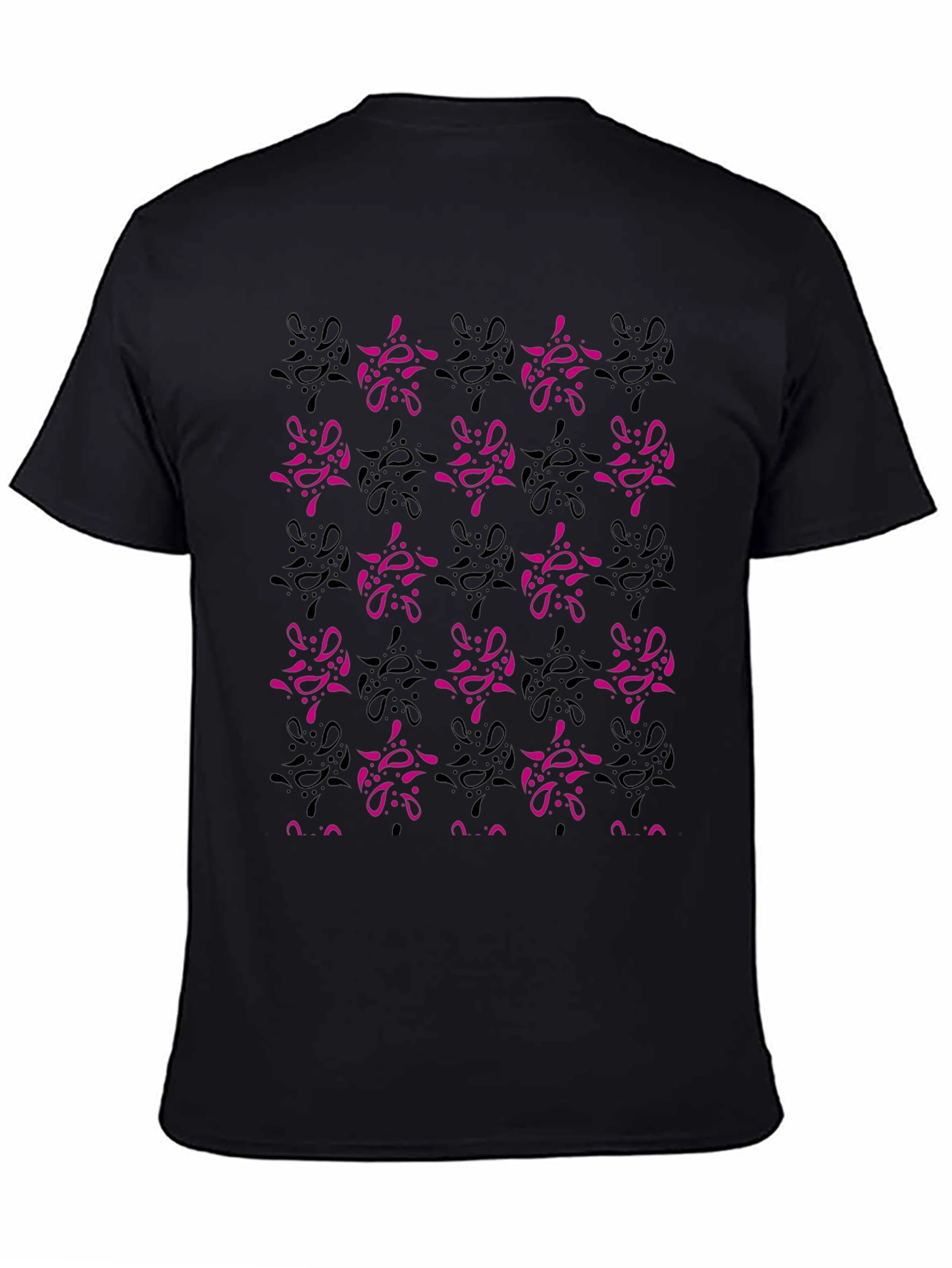Abstract Paisley Pattern T-Shirt