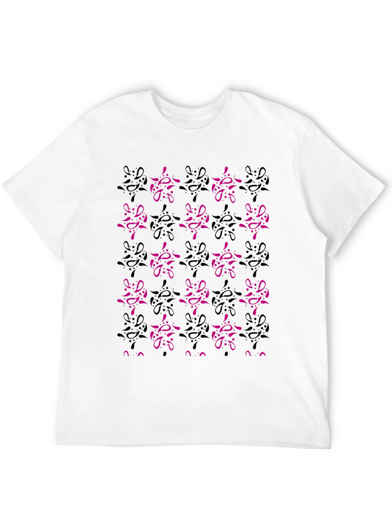 Abstract Paisley Pattern T-Shirt