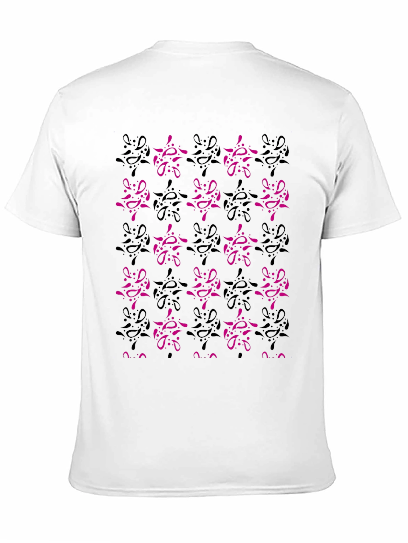 Abstract Paisley Pattern T-Shirt
