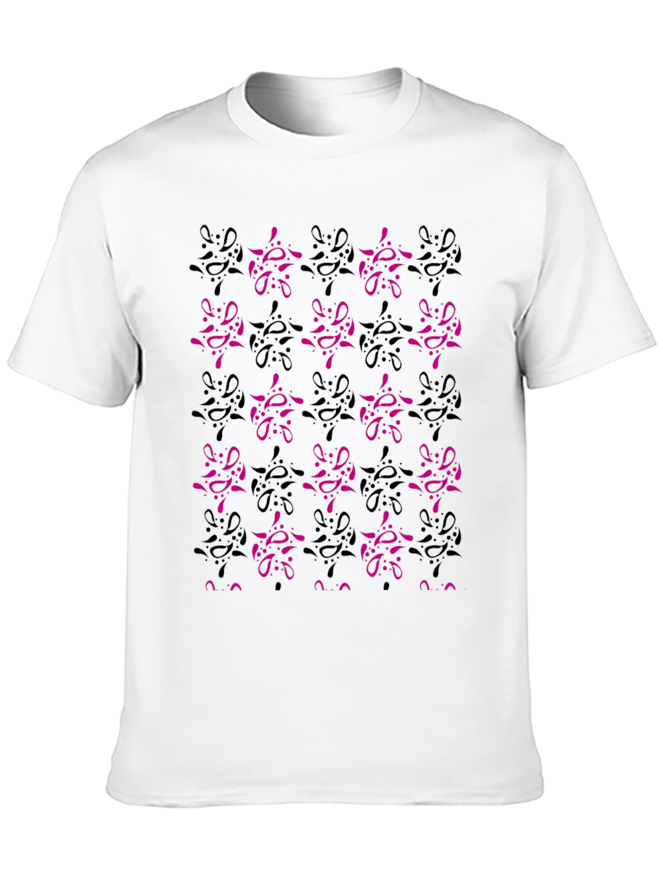 Abstract Paisley Pattern T-Shirt