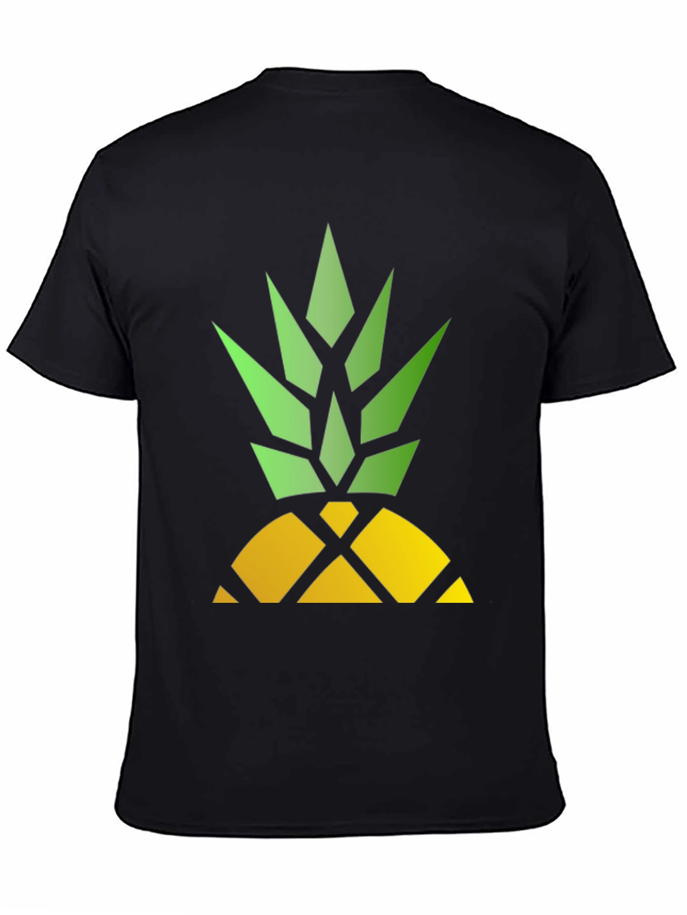 Pineapple Graphic Tee - Modern Fruit Design