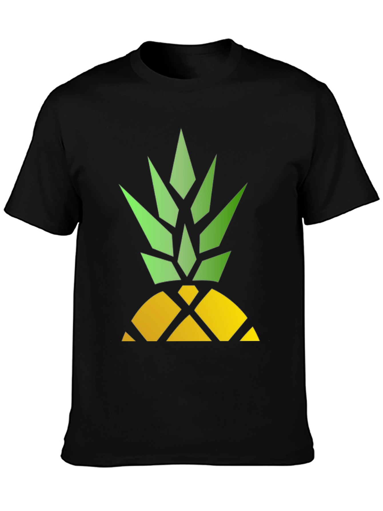 Pineapple Graphic Tee - Modern Fruit Design