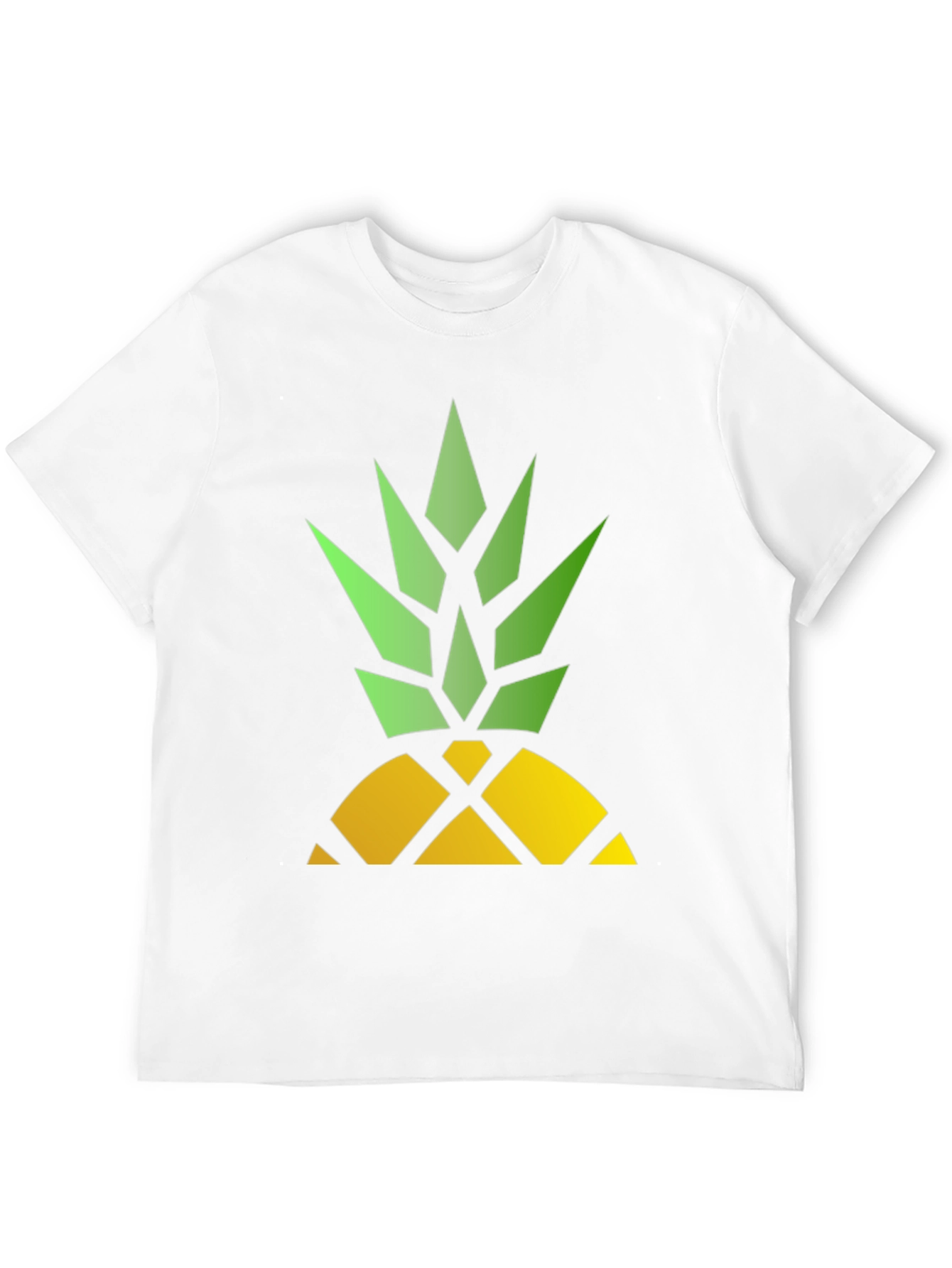 Pineapple Graphic Tee - Modern Fruit Design