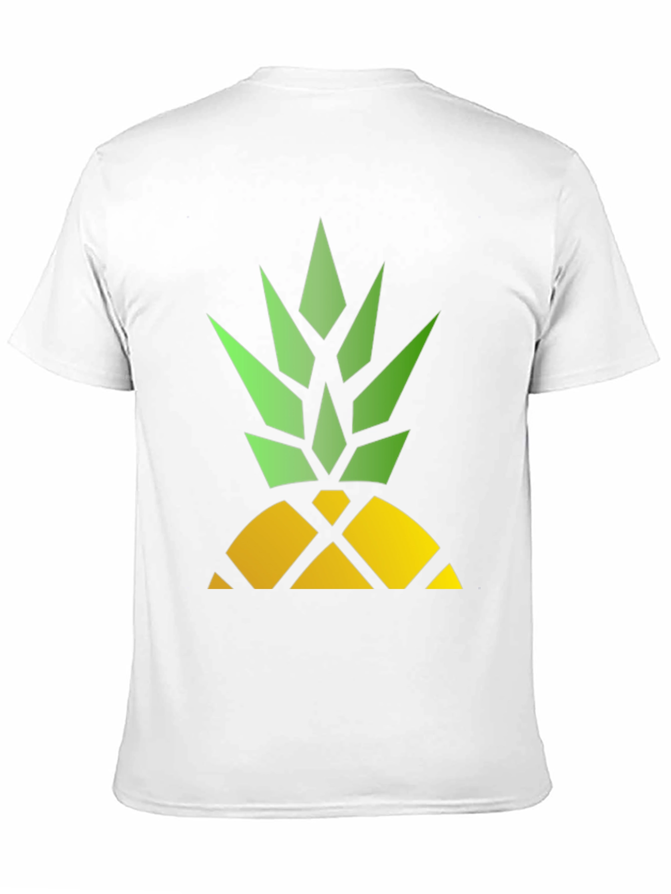 Pineapple Graphic Tee - Modern Fruit Design