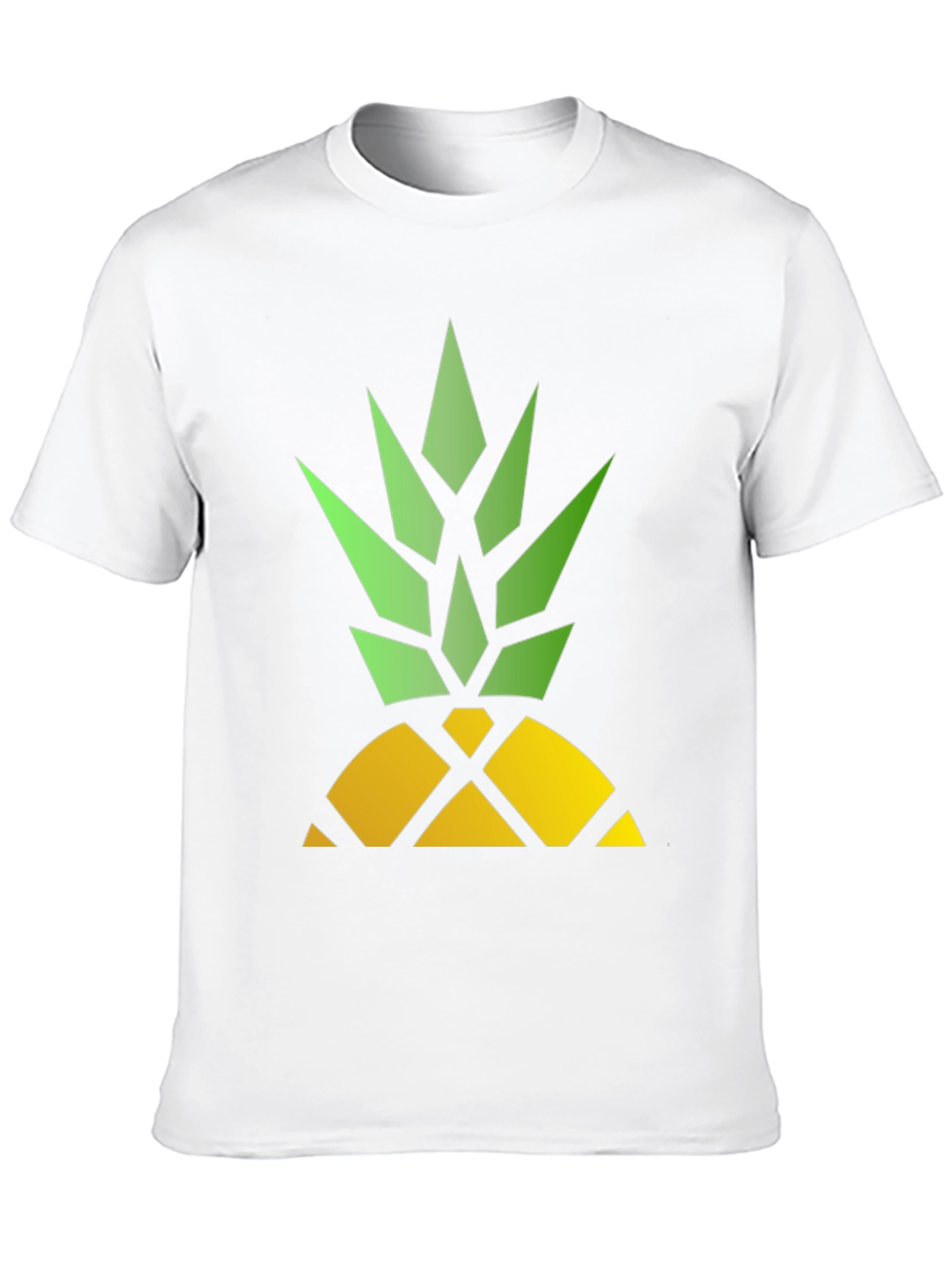 Pineapple Graphic Tee - Modern Fruit Design