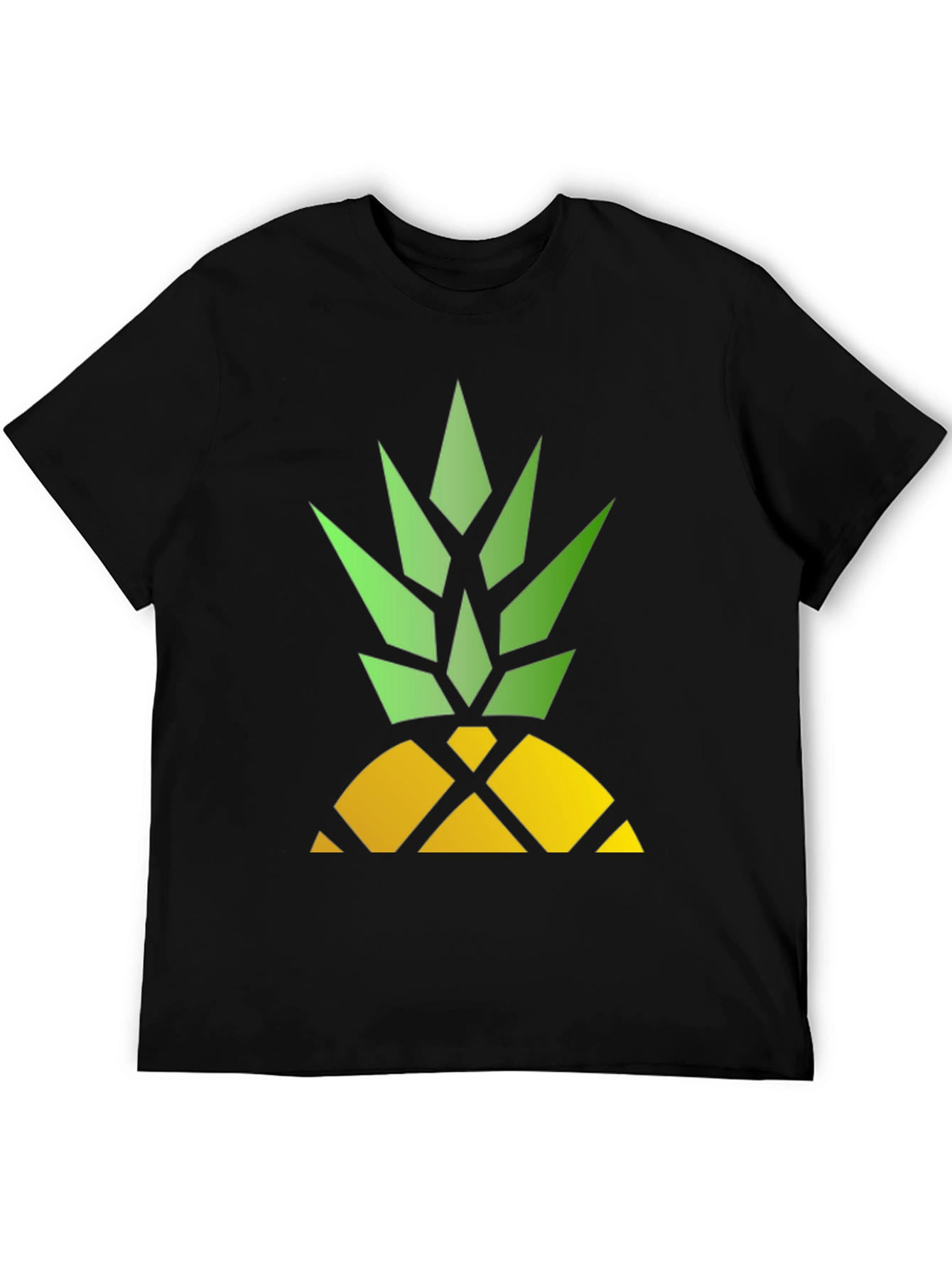Pineapple Graphic Tee - Modern Fruit Design