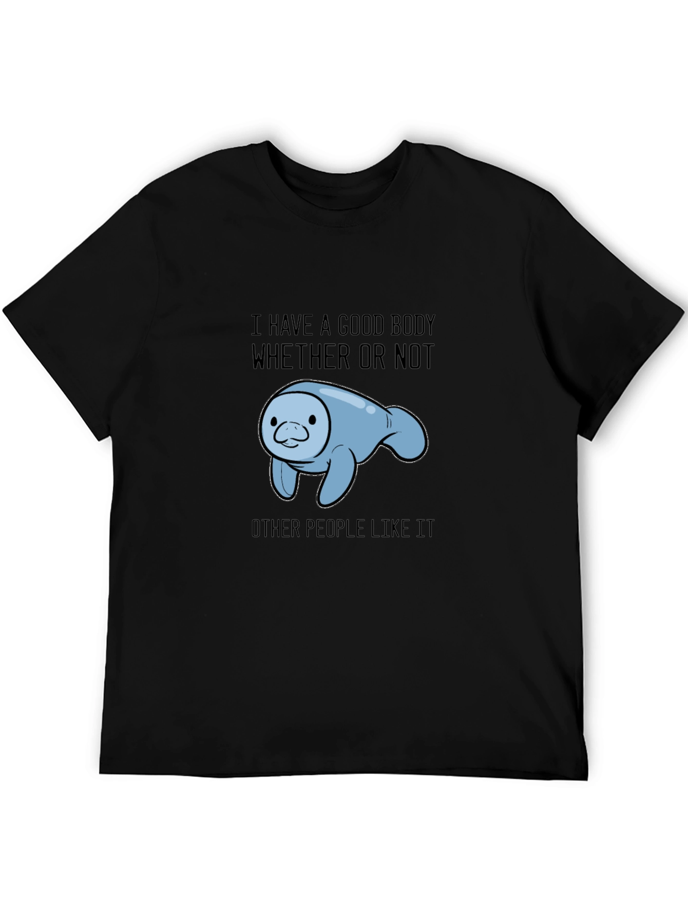 Manatee Body Positivity T-Shirt