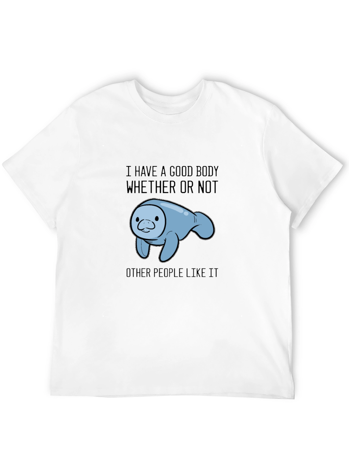 Manatee Body Positivity T-Shirt