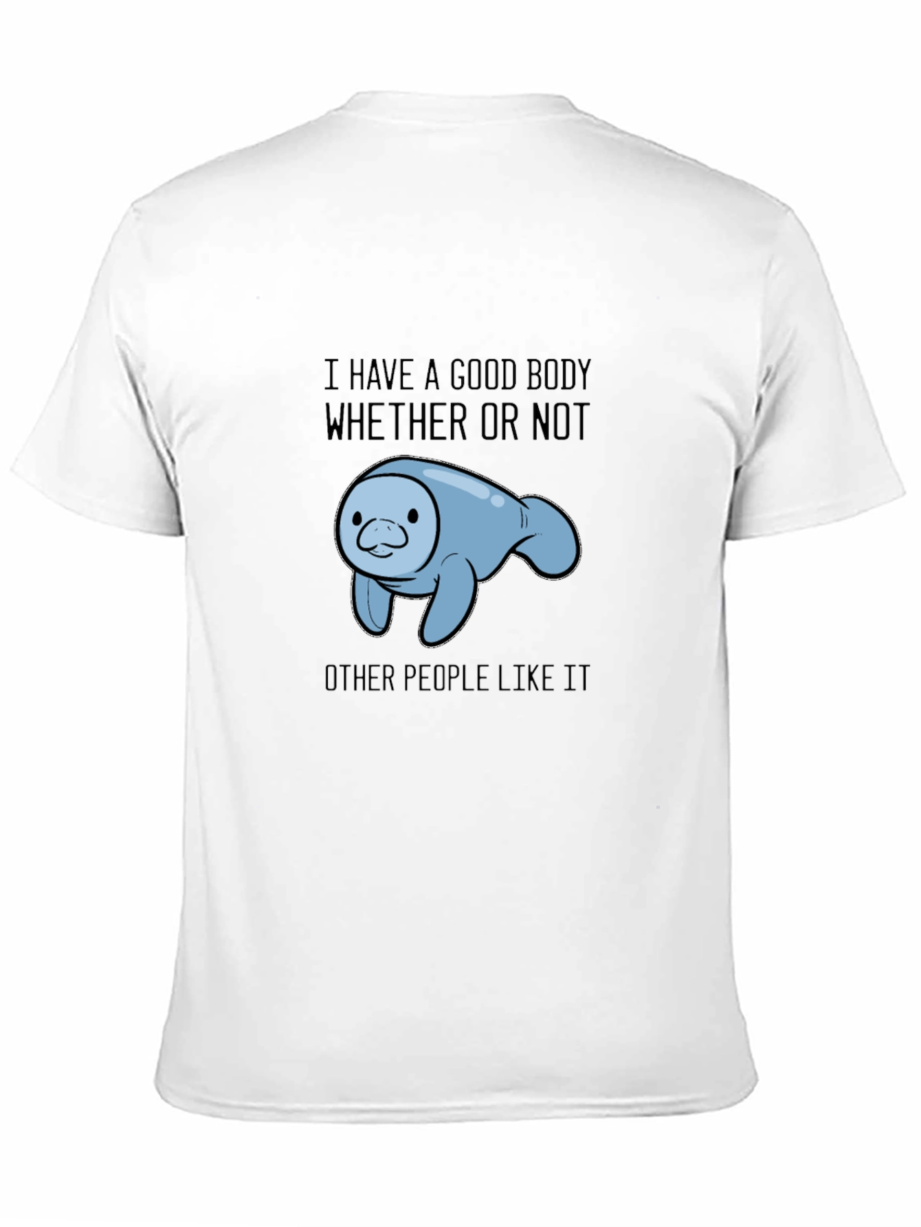 Manatee Body Positivity T-Shirt