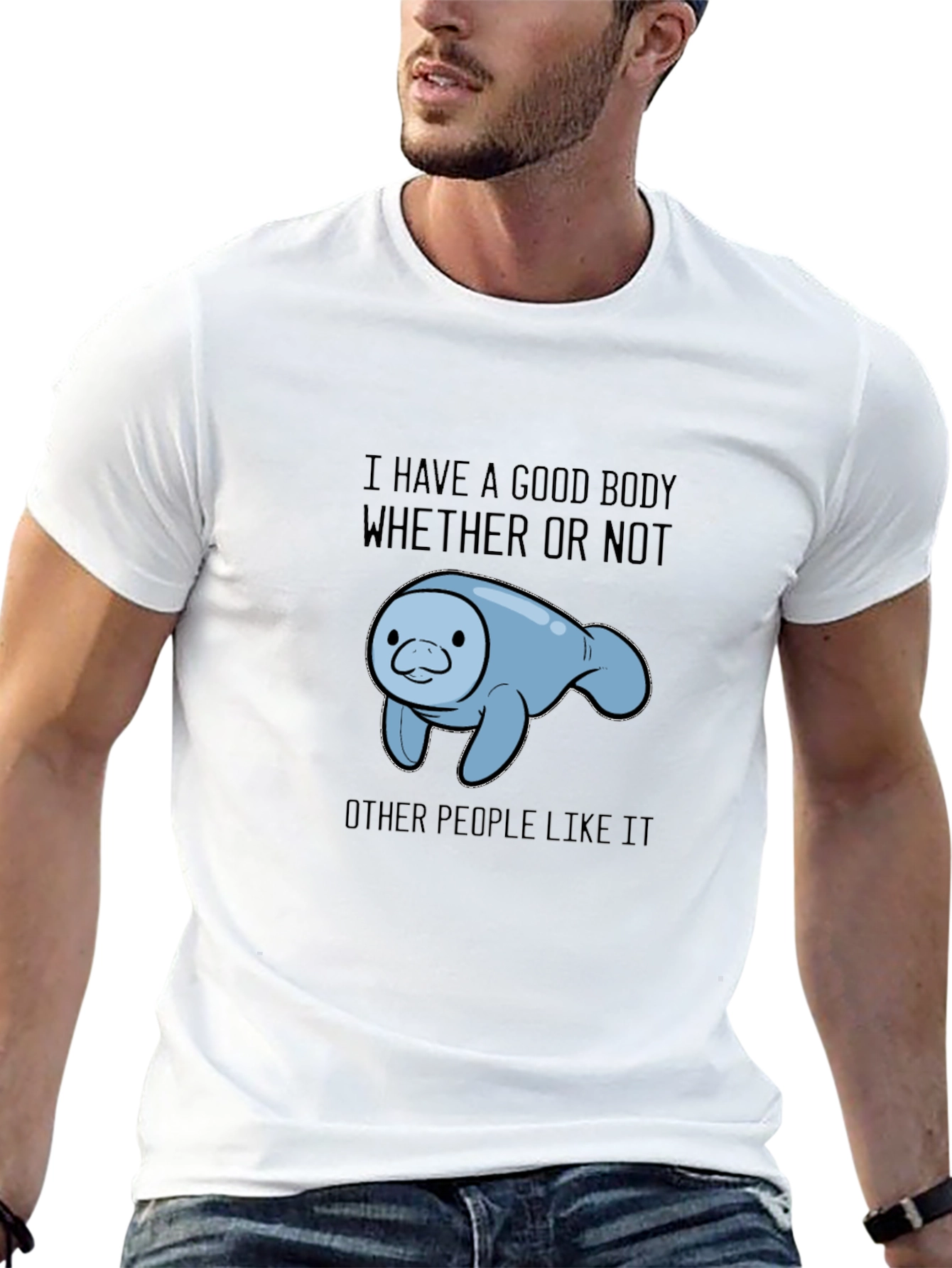 Manatee Body Positivity T-Shirt