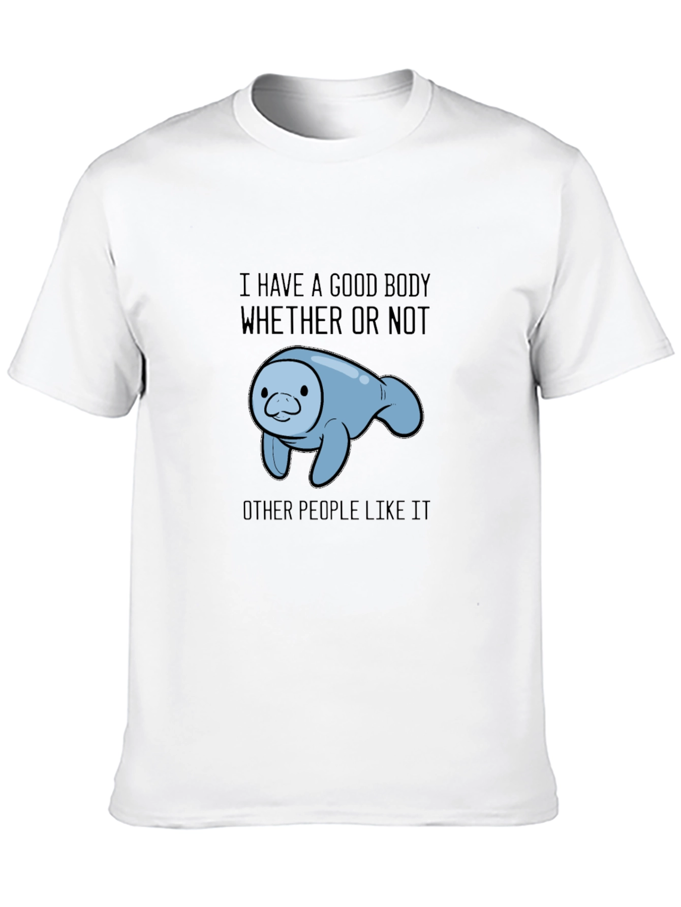 Manatee Body Positivity T-Shirt