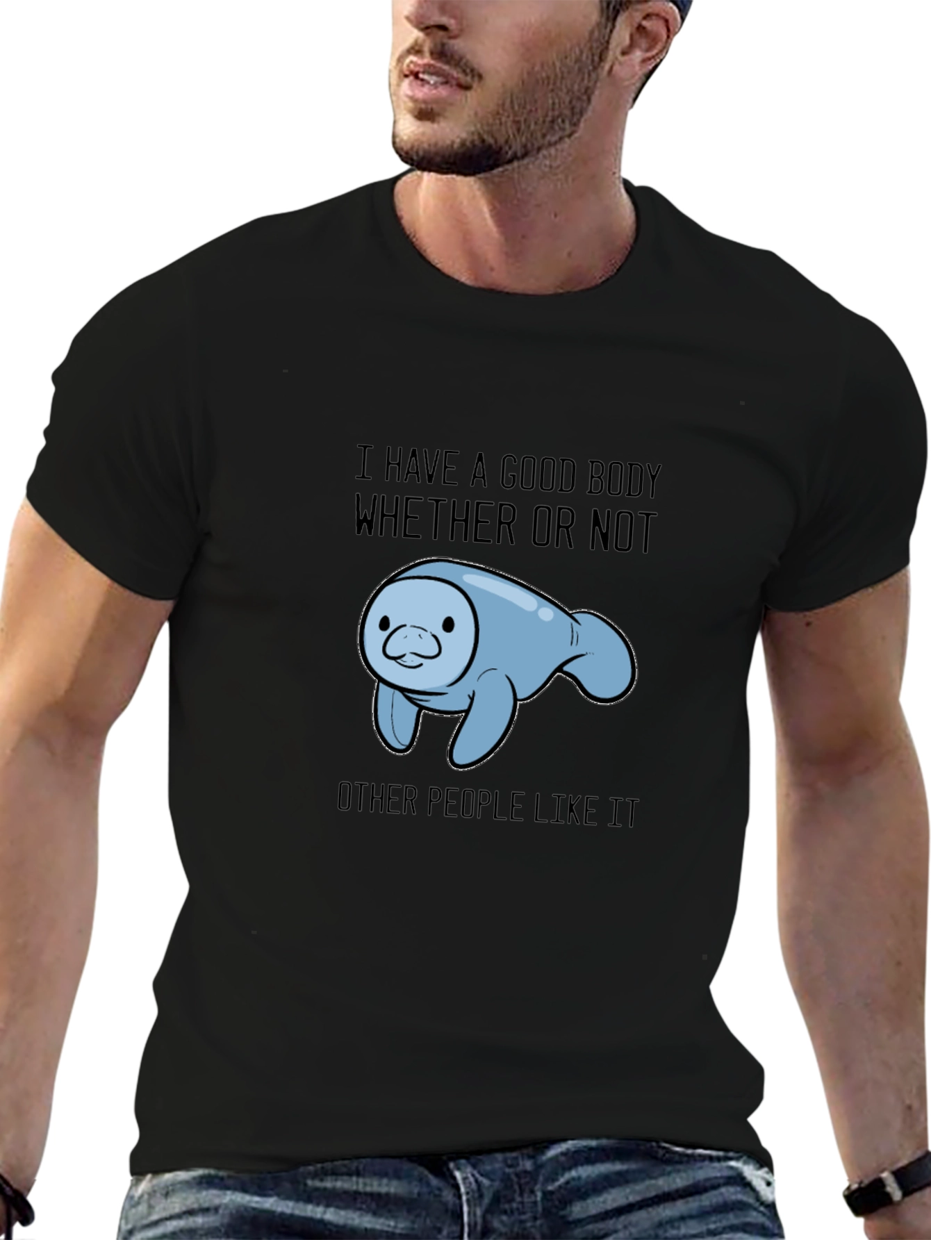 Manatee Body Positivity T-Shirt
