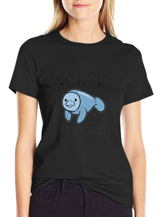 Manatee Body Positivity T-Shirt