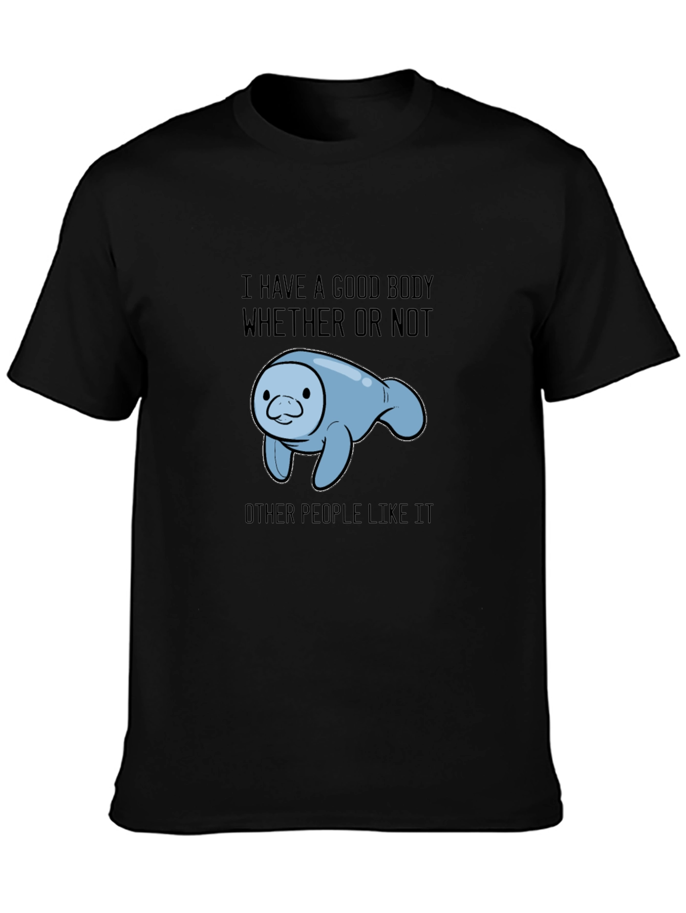 Manatee Body Positivity T-Shirt