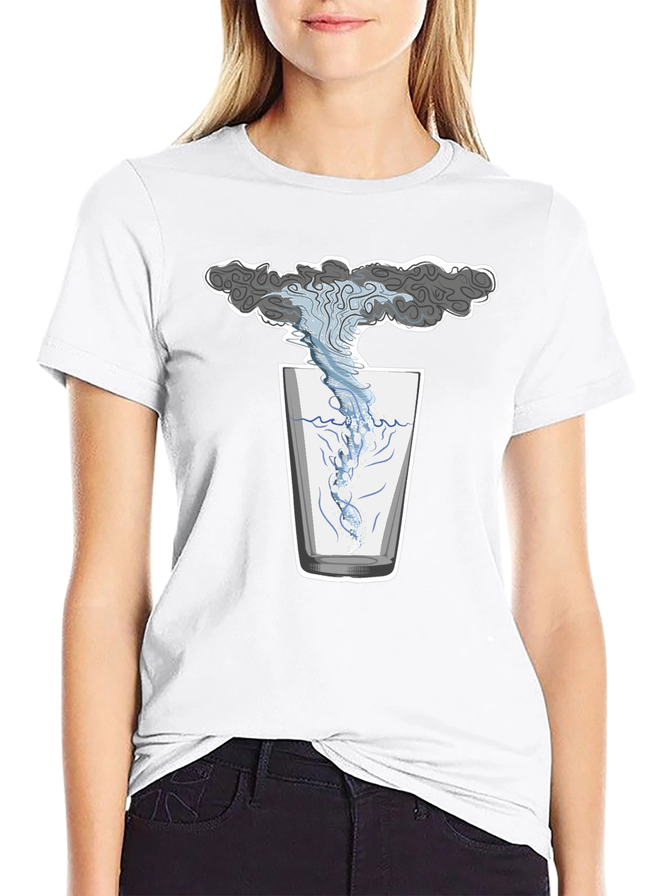 Tornado in a Glass Graphic Tee