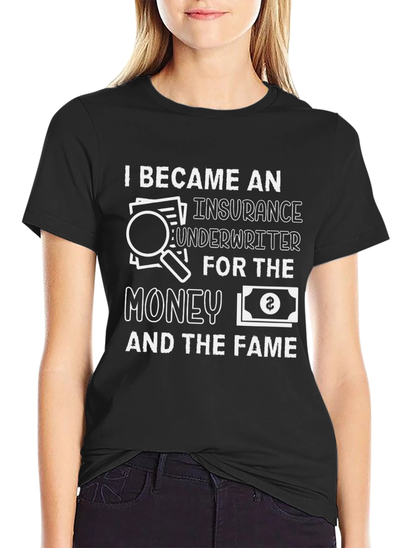 Insurance Underwriter Funny Graphic T-Shirt