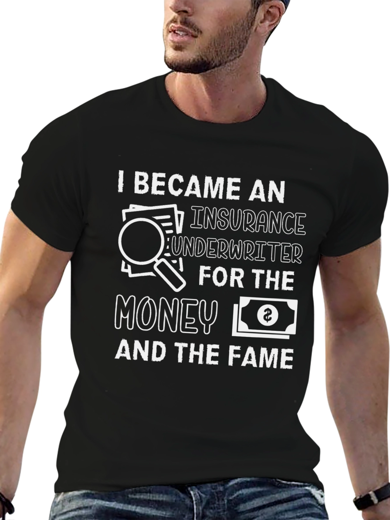 Insurance Underwriter Funny Graphic T-Shirt