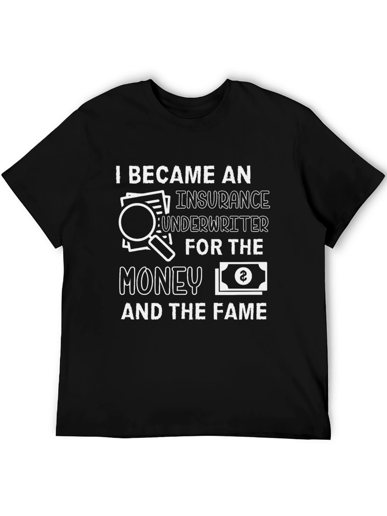 Insurance Underwriter Funny Graphic T-Shirt
