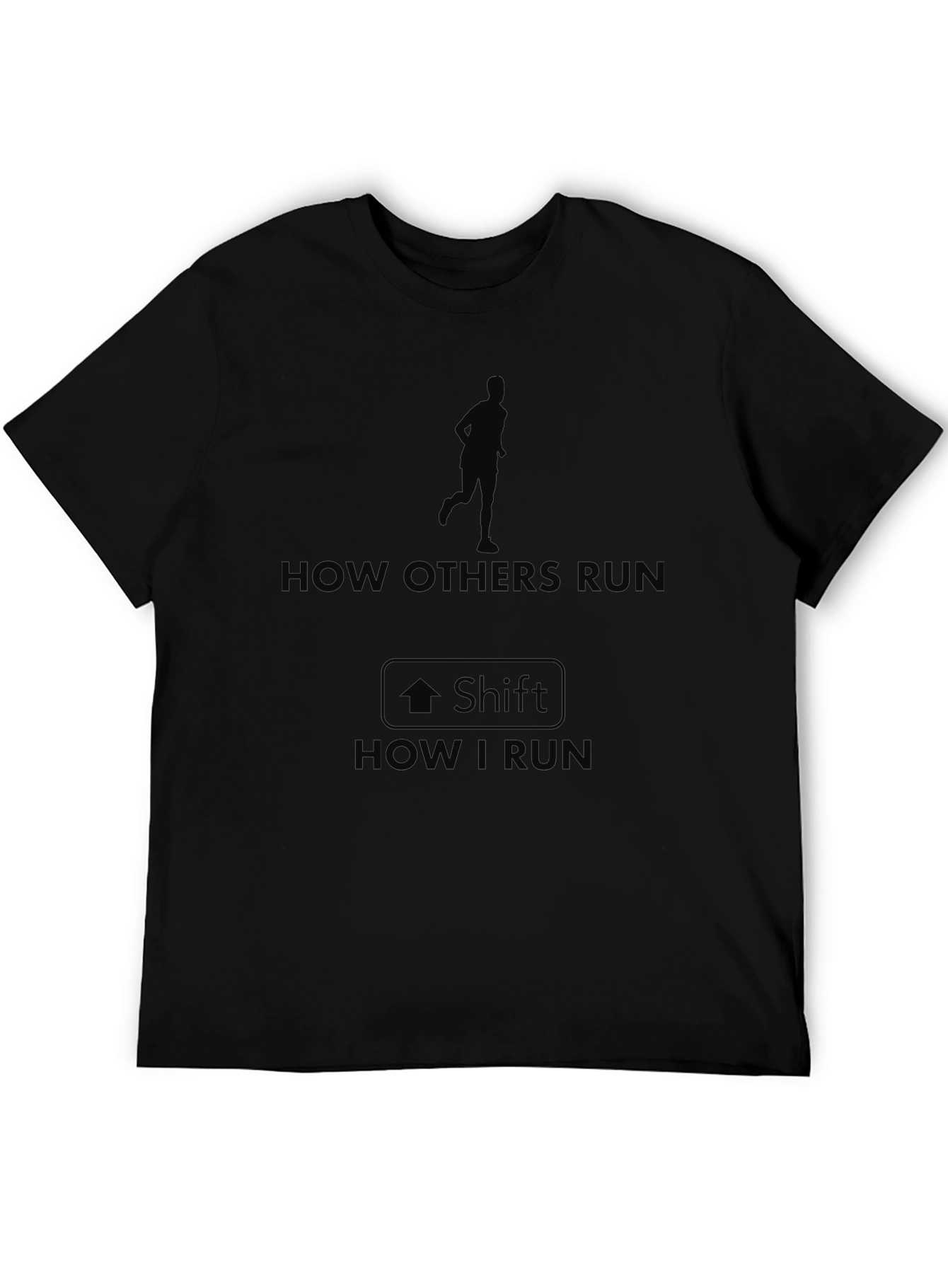 How I Run Funny Graphic Tee