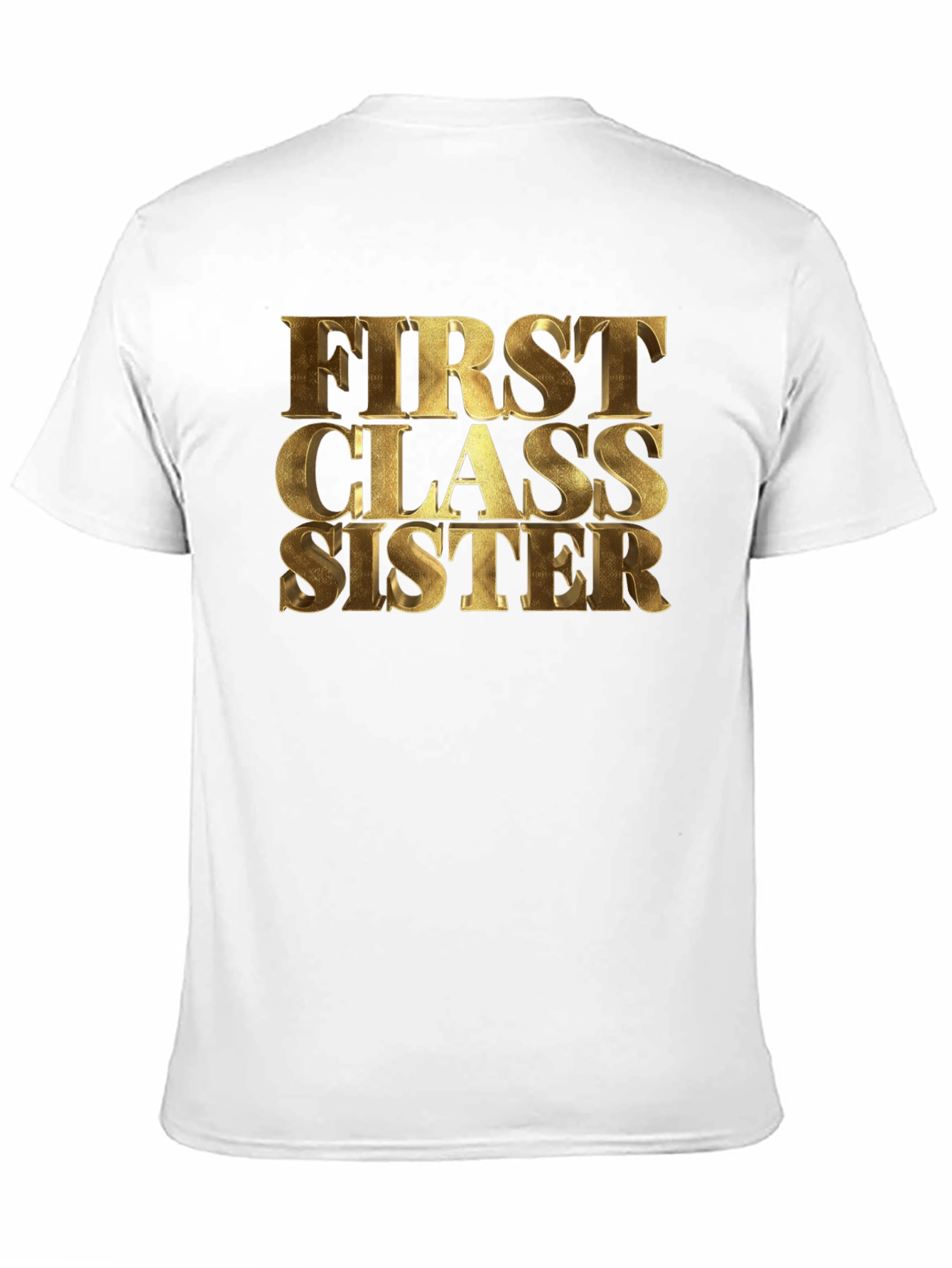 First Class Sister Graphic Tee - Black