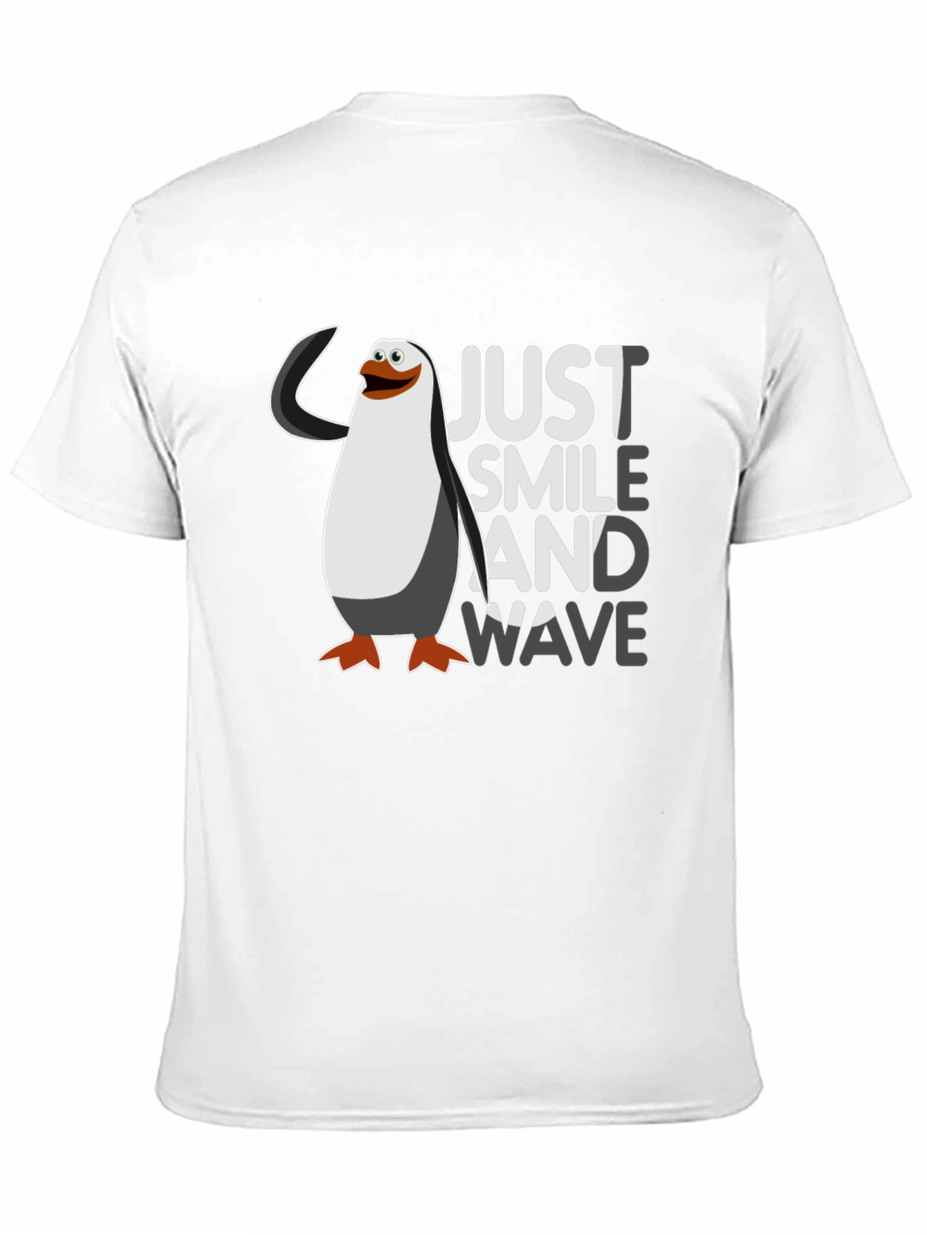 Just Smile and Wave Penguin T-Shirt