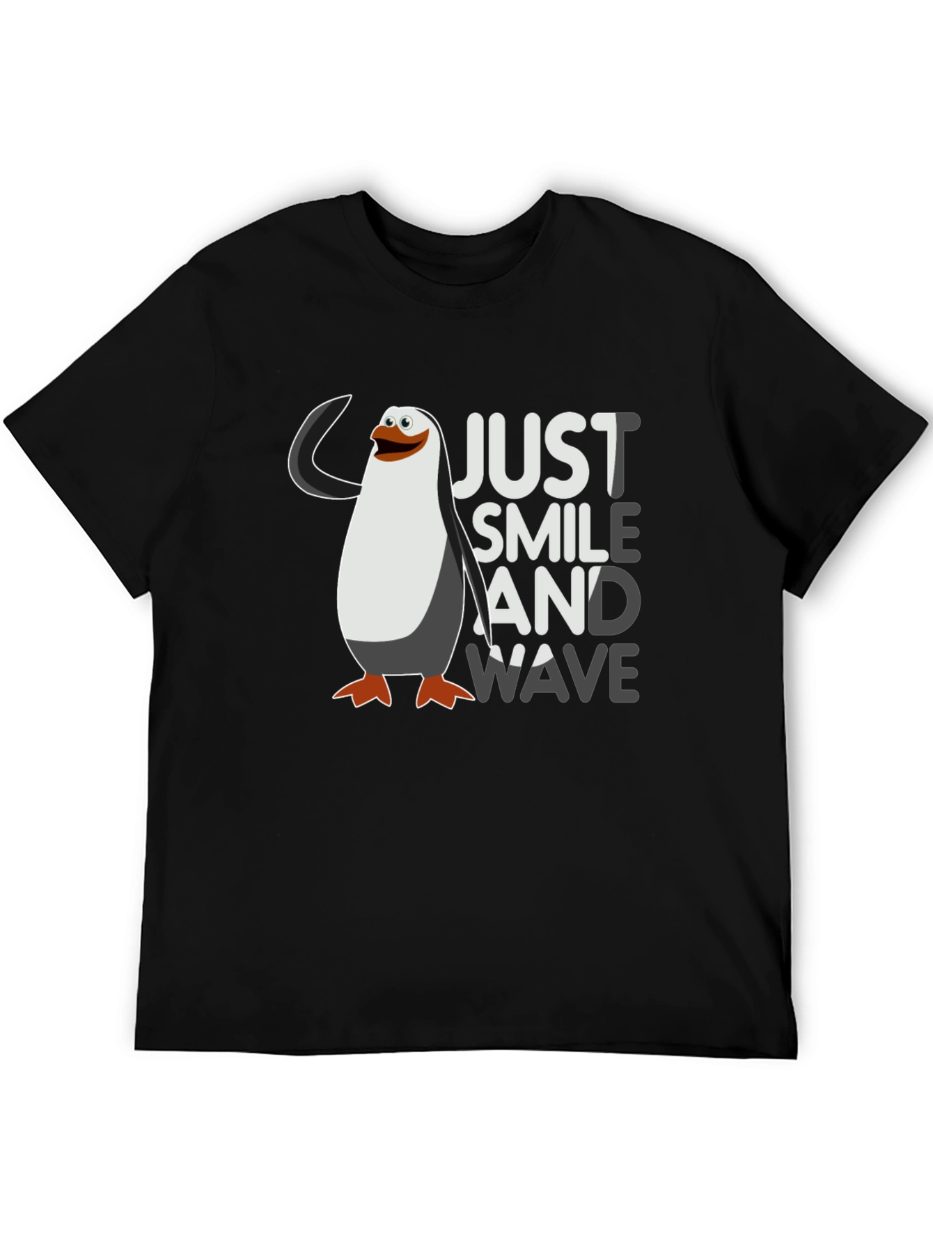 Just Smile and Wave Penguin T-Shirt