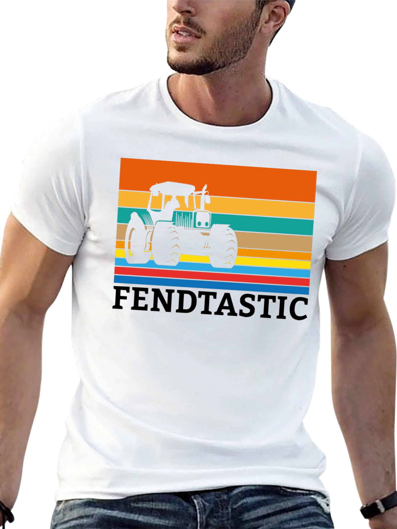 Fendtastic Tractor Graphic T-Shirt