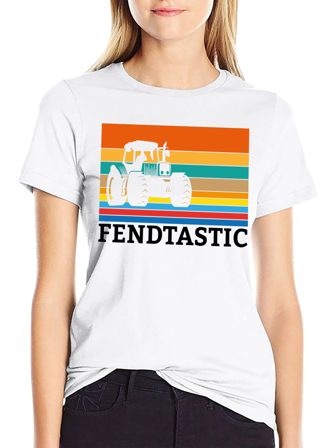 Fendtastic Tractor Graphic T-Shirt