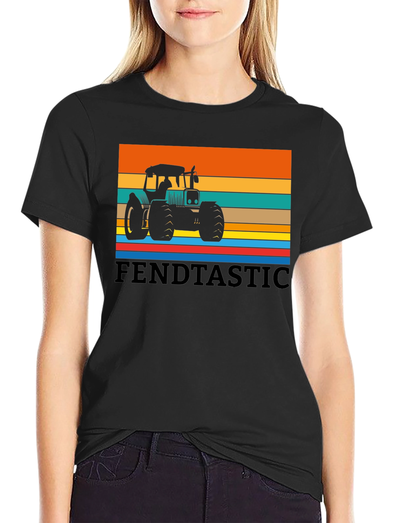 Fendtastic Tractor Graphic T-Shirt