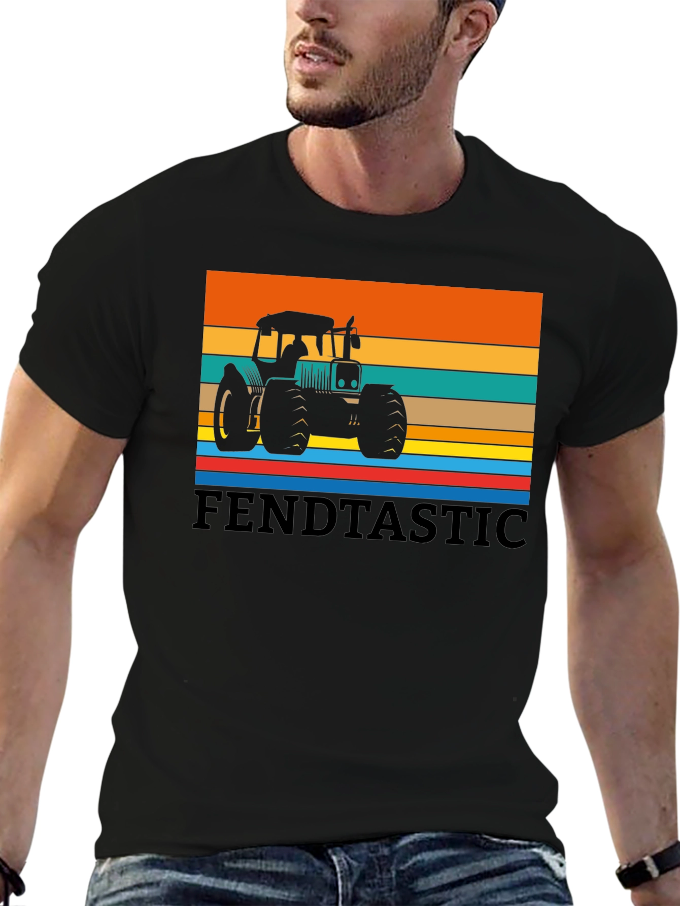 Fendtastic Tractor Graphic T-Shirt