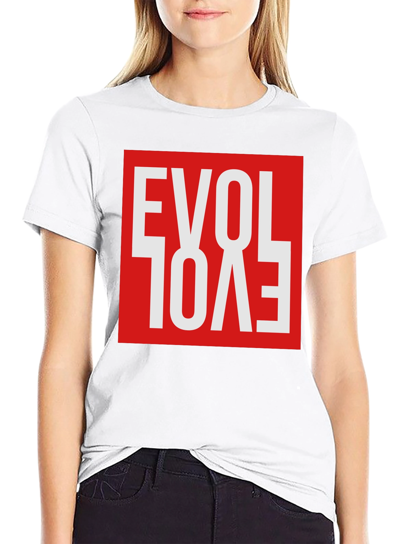 Evol Love Graphic Tee - Retro Style