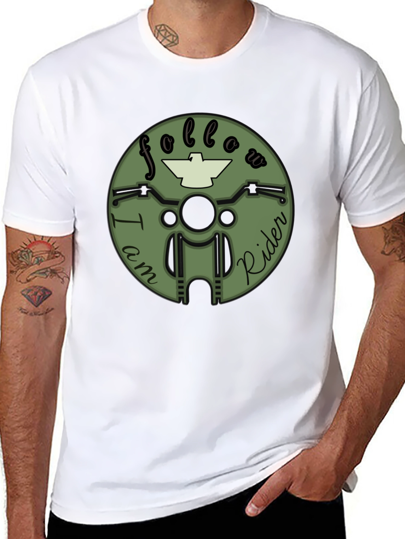 I am Rider Motorcycle Graphic T-Shirt