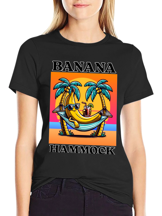 Banana Hammock T-Shirt - Tropical Summer Vibes!