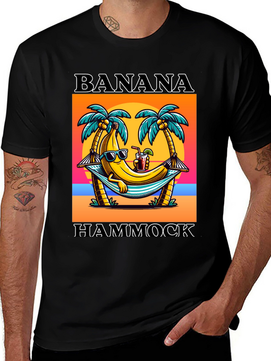 Banana Hammock T-Shirt - Tropical Summer Vibes!